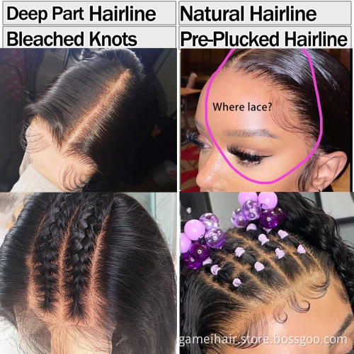 wholesale wigs 100% human hair vendors.bone straight brazilian hair closure lace front mink long human hair frontal wig